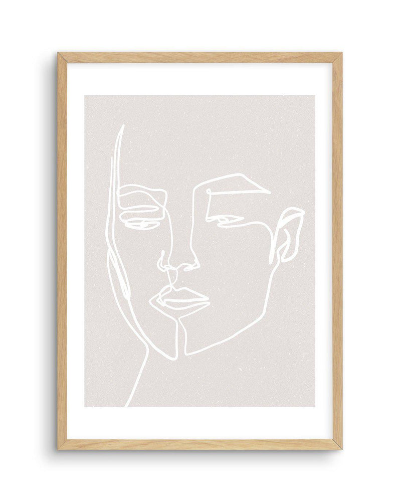 Her Contours II | Stone Art Print-PRINT-Olive et Oriel-Olive et Oriel-A4 | 8.3" x 11.7" | 21 x 29.7cm-Oak-With White Border-Buy-Australian-Art-Prints-Online-with-Olive-et-Oriel-Your-Artwork-Specialists-Austrailia-Decorate-With-Coastal-Photo-Wall-Art-Prints-From-Our-Beach-House-Artwork-Collection-Fine-Poster-and-Framed-Artwork