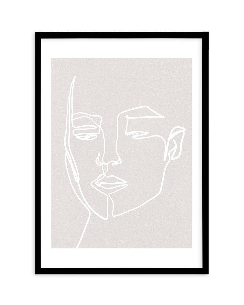 Her Contours II | Stone Art Print-PRINT-Olive et Oriel-Olive et Oriel-A4 | 8.3" x 11.7" | 21 x 29.7cm-Black-With White Border-Buy-Australian-Art-Prints-Online-with-Olive-et-Oriel-Your-Artwork-Specialists-Austrailia-Decorate-With-Coastal-Photo-Wall-Art-Prints-From-Our-Beach-House-Artwork-Collection-Fine-Poster-and-Framed-Artwork