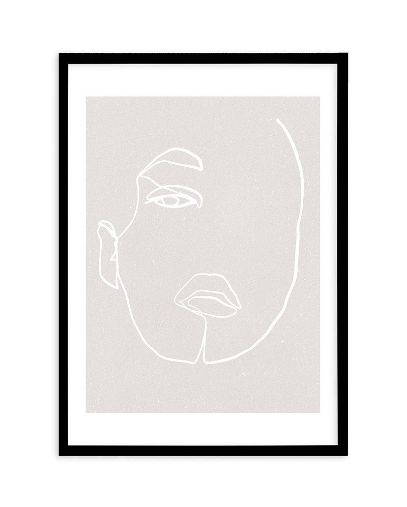 Her Contours III | Stone Art Print-PRINT-Olive et Oriel-Olive et Oriel-A4 | 8.3" x 11.7" | 21 x 29.7cm-Black-With White Border-Buy-Australian-Art-Prints-Online-with-Olive-et-Oriel-Your-Artwork-Specialists-Austrailia-Decorate-With-Coastal-Photo-Wall-Art-Prints-From-Our-Beach-House-Artwork-Collection-Fine-Poster-and-Framed-Artwork
