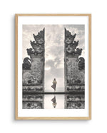 Her Temple Art Print-PRINT-Olive et Oriel-Olive et Oriel-A4 | 8.3" x 11.7" | 21 x 29.7cm-Oak-With White Border-Buy-Australian-Art-Prints-Online-with-Olive-et-Oriel-Your-Artwork-Specialists-Austrailia-Decorate-With-Coastal-Photo-Wall-Art-Prints-From-Our-Beach-House-Artwork-Collection-Fine-Poster-and-Framed-Artwork