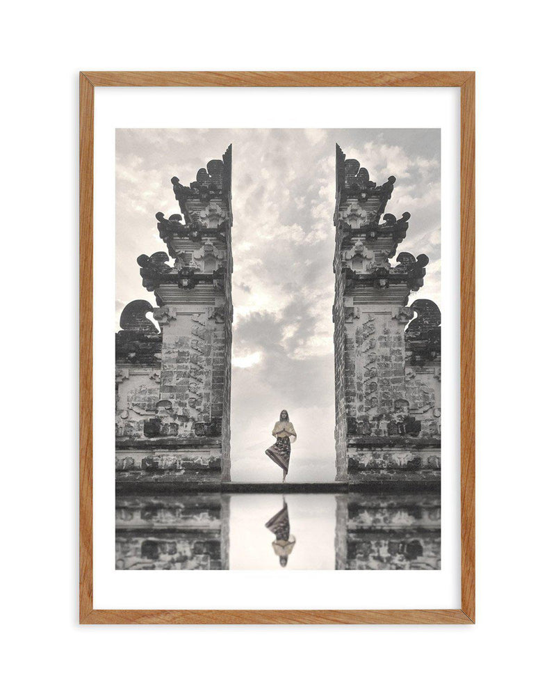 Her Temple Art Print-PRINT-Olive et Oriel-Olive et Oriel-50x70 cm | 19.6" x 27.5"-Walnut-With White Border-Buy-Australian-Art-Prints-Online-with-Olive-et-Oriel-Your-Artwork-Specialists-Austrailia-Decorate-With-Coastal-Photo-Wall-Art-Prints-From-Our-Beach-House-Artwork-Collection-Fine-Poster-and-Framed-Artwork