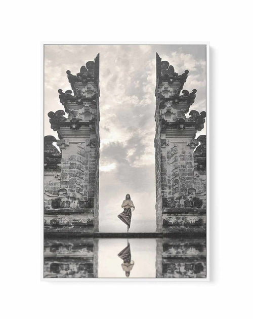 Her Temple | Framed Canvas-CANVAS-You can shop wall art online with Olive et Oriel for everything from abstract art to fun kids wall art. Our beautiful modern art prints and canvas art are available from large canvas prints to wall art paintings and our proudly Australian artwork collection offers only the highest quality framed large wall art and canvas art Australia - You can buy fashion photography prints or Hampton print posters and paintings on canvas from Olive et Oriel and have them deliv