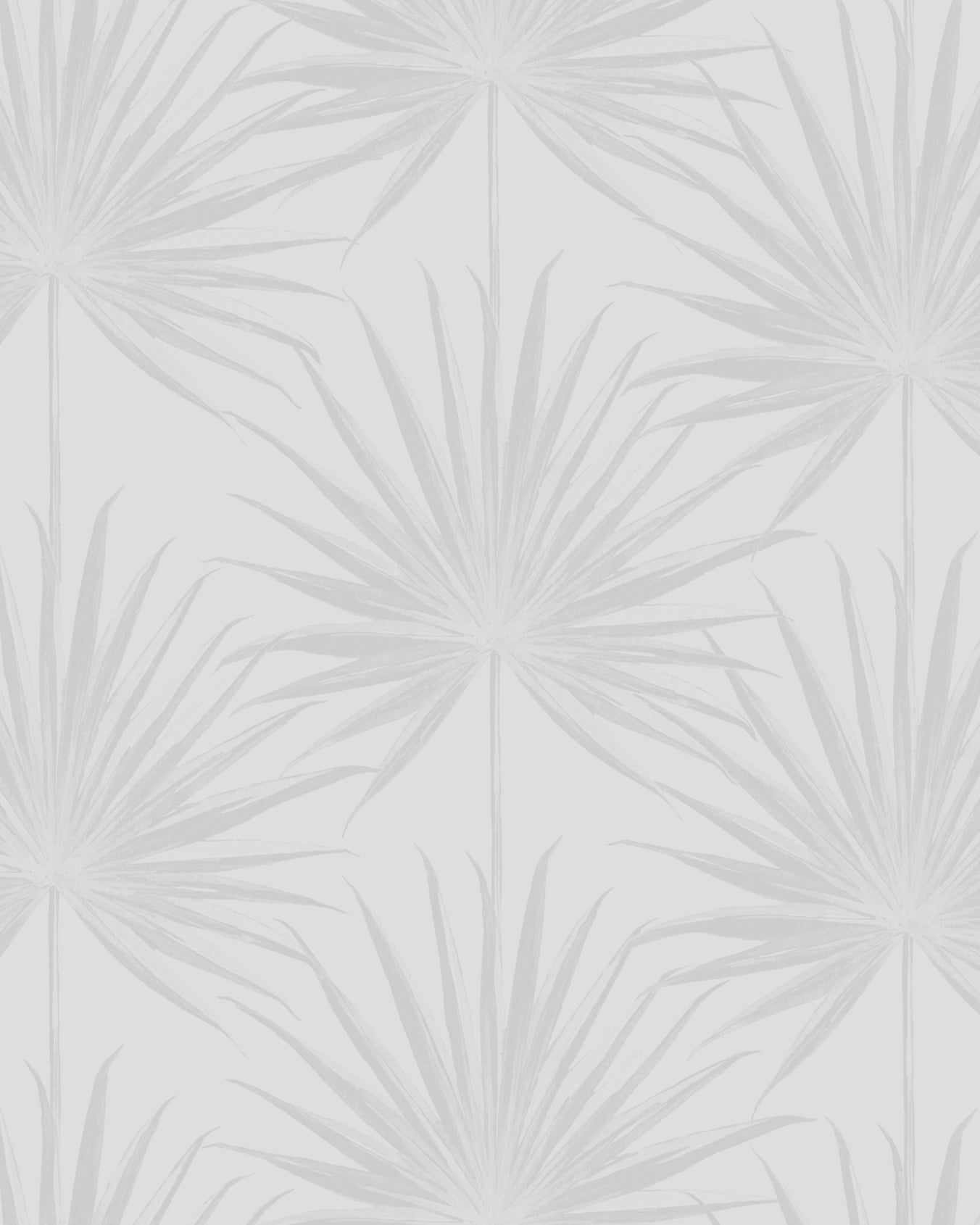 Coastal Palm Wallpaper in Grey