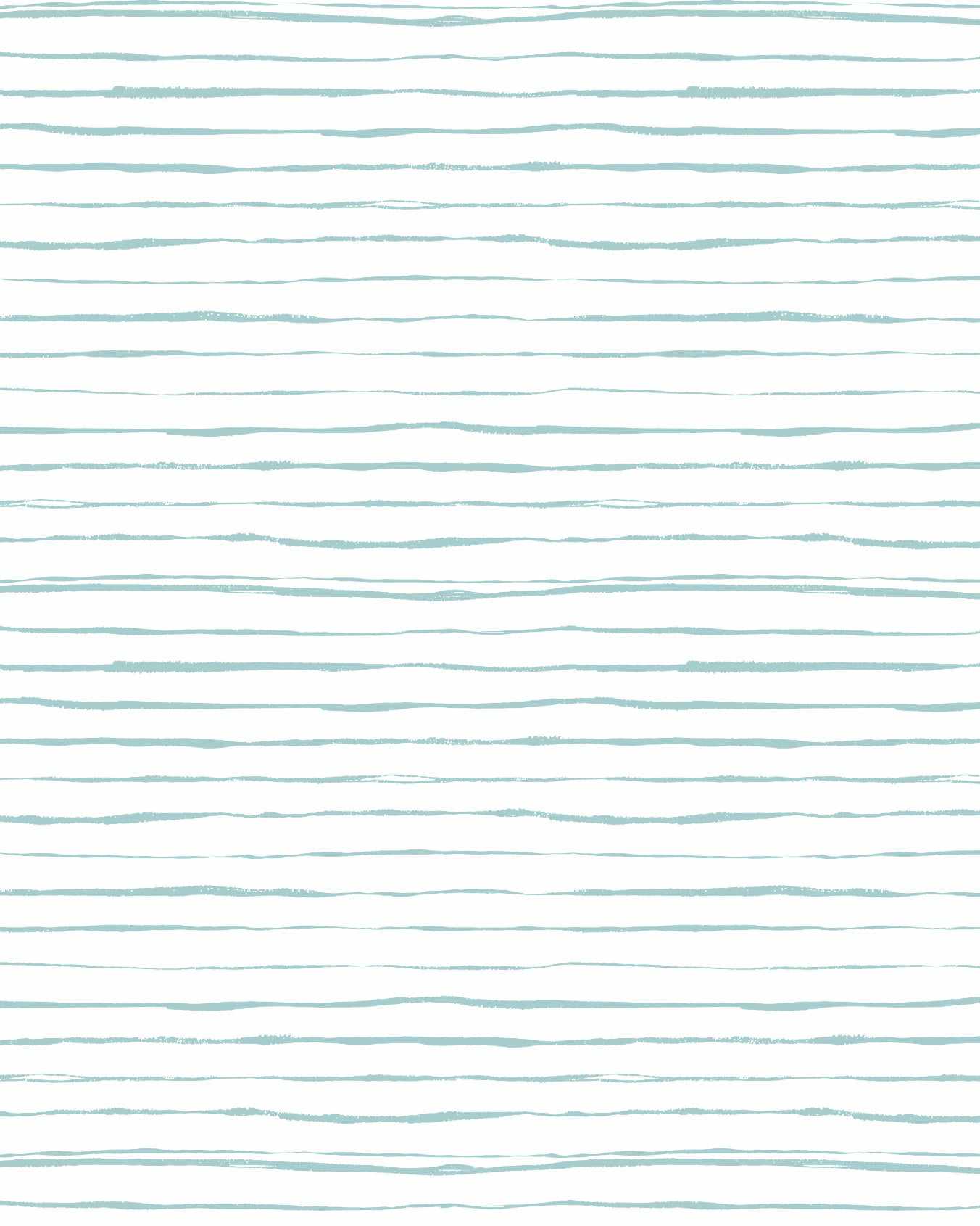 Thin Stripe Wallpaper in Blue