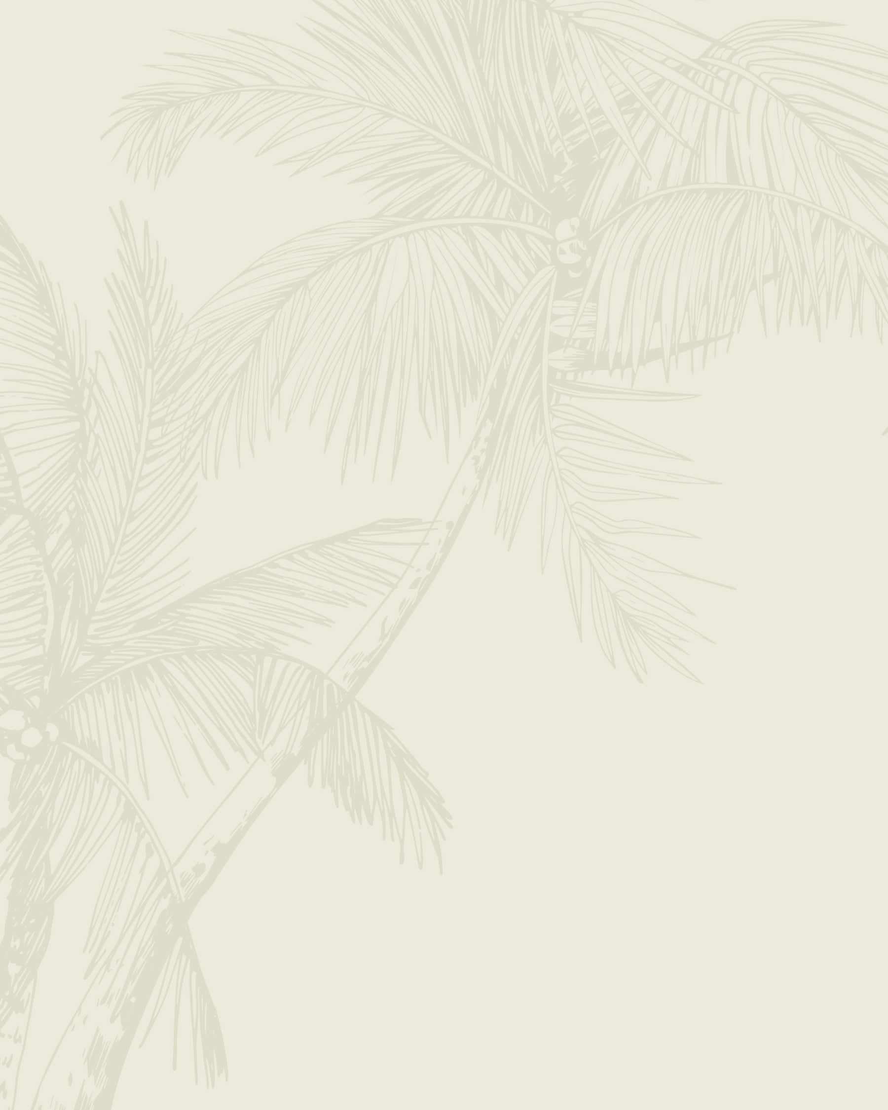 The Palms Wallpaper in New Neutral