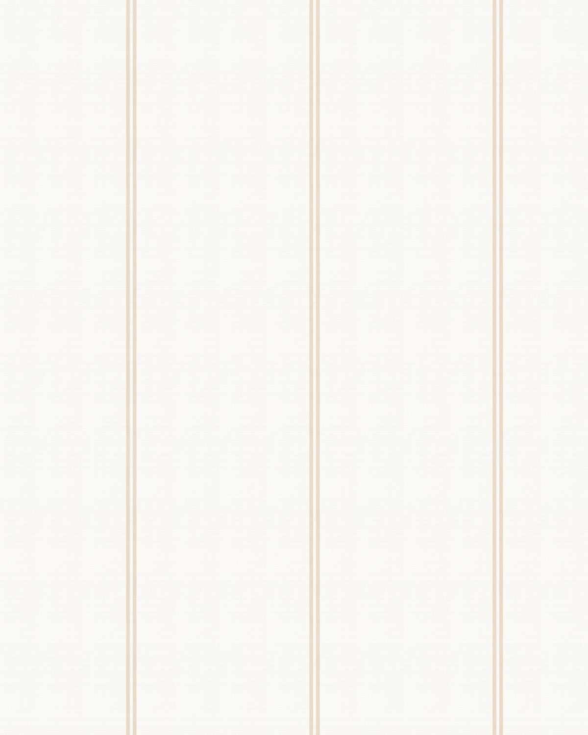 Double Stripe Wallpaper In Beige