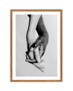 Holding Hands II Art Print-PRINT-Olive et Oriel-Olive et Oriel-Buy-Australian-Art-Prints-Online-with-Olive-et-Oriel-Your-Artwork-Specialists-Austrailia-Decorate-With-Coastal-Photo-Wall-Art-Prints-From-Our-Beach-House-Artwork-Collection-Fine-Poster-and-Framed-Artwork