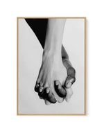 Holding Hands III | Framed Canvas-CANVAS-You can shop wall art online with Olive et Oriel for everything from abstract art to fun kids wall art. Our beautiful modern art prints and canvas art are available from large canvas prints to wall art paintings and our proudly Australian artwork collection offers only the highest quality framed large wall art and canvas art Australia - You can buy fashion photography prints or Hampton print posters and paintings on canvas from Olive et Oriel and have the