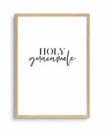 Holy Guacamole Art Print-PRINT-Olive et Oriel-Olive et Oriel-A5 | 5.8" x 8.3" | 14.8 x 21cm-Oak-With White Border-Buy-Australian-Art-Prints-Online-with-Olive-et-Oriel-Your-Artwork-Specialists-Austrailia-Decorate-With-Coastal-Photo-Wall-Art-Prints-From-Our-Beach-House-Artwork-Collection-Fine-Poster-and-Framed-Artwork