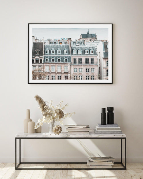 Homes of Paris Art Print-PRINT-Olive et Oriel-Olive et Oriel-Buy-Australian-Art-Prints-Online-with-Olive-et-Oriel-Your-Artwork-Specialists-Austrailia-Decorate-With-Coastal-Photo-Wall-Art-Prints-From-Our-Beach-House-Artwork-Collection-Fine-Poster-and-Framed-Artwork