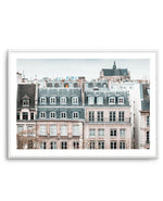 Homes of Paris Art Print-PRINT-Olive et Oriel-Olive et Oriel-A5 | 5.8" x 8.3" | 14.8 x 21cm-Unframed Art Print-With White Border-Buy-Australian-Art-Prints-Online-with-Olive-et-Oriel-Your-Artwork-Specialists-Austrailia-Decorate-With-Coastal-Photo-Wall-Art-Prints-From-Our-Beach-House-Artwork-Collection-Fine-Poster-and-Framed-Artwork