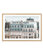 Homes of Paris Art Print-PRINT-Olive et Oriel-Olive et Oriel-A5 | 5.8" x 8.3" | 14.8 x 21cm-Oak-With White Border-Buy-Australian-Art-Prints-Online-with-Olive-et-Oriel-Your-Artwork-Specialists-Austrailia-Decorate-With-Coastal-Photo-Wall-Art-Prints-From-Our-Beach-House-Artwork-Collection-Fine-Poster-and-Framed-Artwork