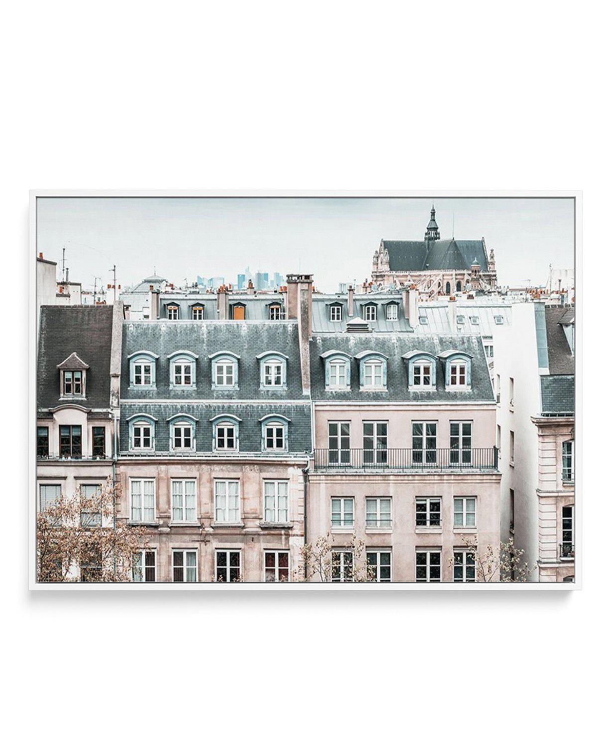 Homes of Paris | Framed Canvas-CANVAS-You can shop wall art online with Olive et Oriel for everything from abstract art to fun kids wall art. Our beautiful modern art prints and canvas art are available from large canvas prints to wall art paintings and our proudly Australian artwork collection offers only the highest quality framed large wall art and canvas art Australia - You can buy fashion photography prints or Hampton print posters and paintings on canvas from Olive et Oriel and have them d