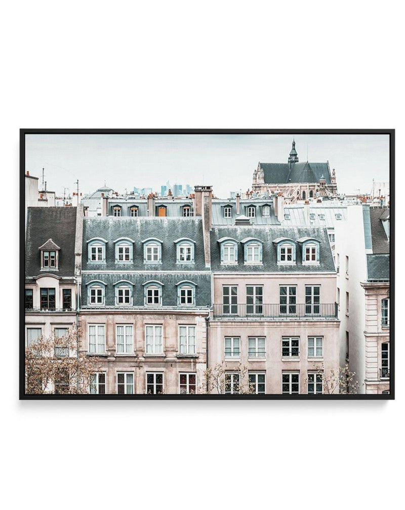 Homes of Paris | Framed Canvas-CANVAS-You can shop wall art online with Olive et Oriel for everything from abstract art to fun kids wall art. Our beautiful modern art prints and canvas art are available from large canvas prints to wall art paintings and our proudly Australian artwork collection offers only the highest quality framed large wall art and canvas art Australia - You can buy fashion photography prints or Hampton print posters and paintings on canvas from Olive et Oriel and have them d