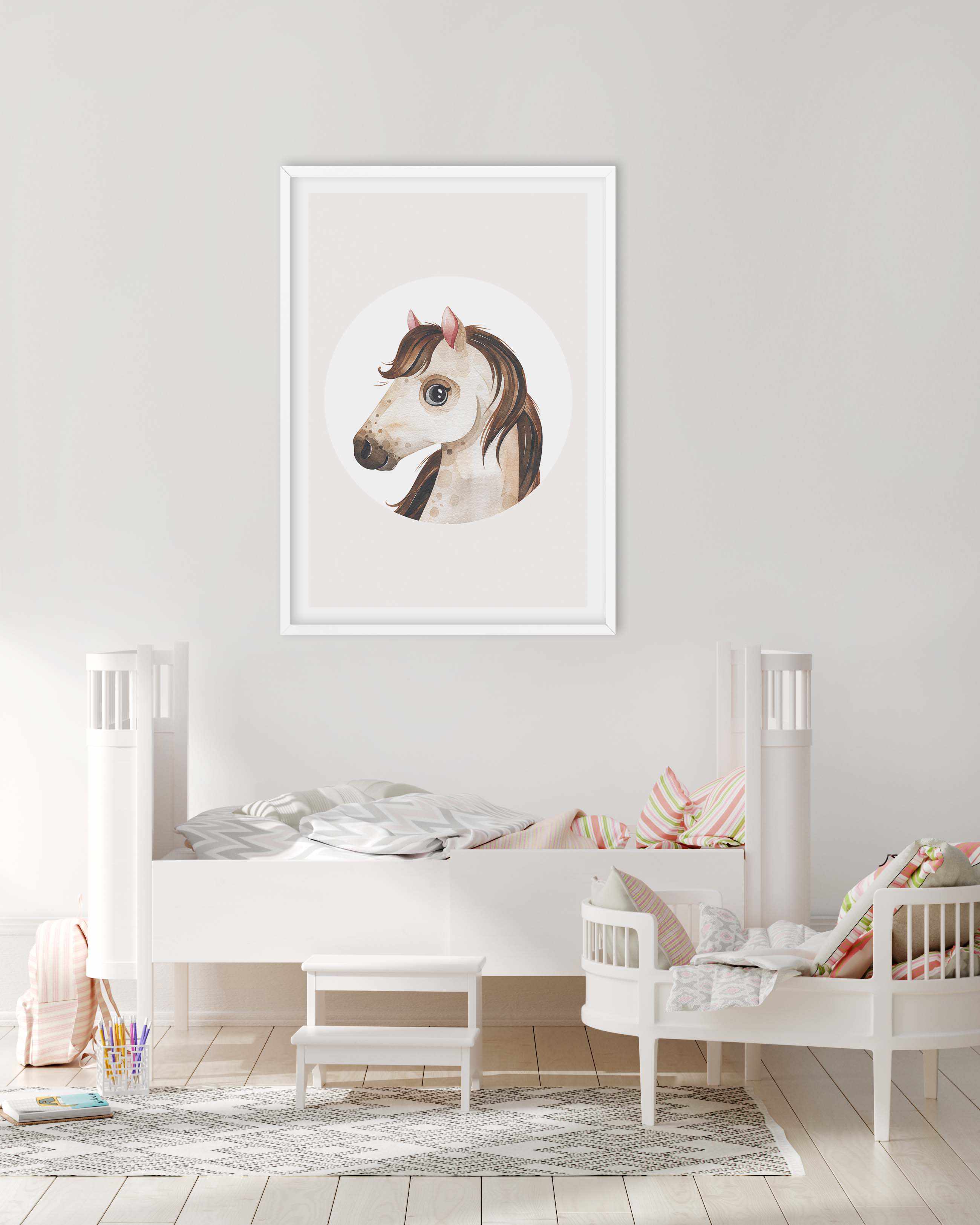 Horse Art Print-PRINT-Olive et Oriel-Olive et Oriel-Buy-Australian-Art-Prints-Online-with-Olive-et-Oriel-Your-Artwork-Specialists-Austrailia-Decorate-With-Coastal-Photo-Wall-Art-Prints-From-Our-Beach-House-Artwork-Collection-Fine-Poster-and-Framed-Artwork