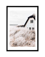 House by the Sea Art Print-PRINT-Olive et Oriel-Olive et Oriel-A5 | 5.8" x 8.3" | 14.8 x 21cm-Black-With White Border-Buy-Australian-Art-Prints-Online-with-Olive-et-Oriel-Your-Artwork-Specialists-Austrailia-Decorate-With-Coastal-Photo-Wall-Art-Prints-From-Our-Beach-House-Artwork-Collection-Fine-Poster-and-Framed-Artwork
