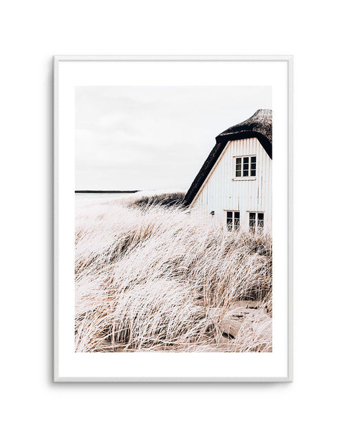 House by the Sea Art Print-PRINT-Olive et Oriel-Olive et Oriel-A5 | 5.8" x 8.3" | 14.8 x 21cm-Unframed Art Print-With White Border-Buy-Australian-Art-Prints-Online-with-Olive-et-Oriel-Your-Artwork-Specialists-Austrailia-Decorate-With-Coastal-Photo-Wall-Art-Prints-From-Our-Beach-House-Artwork-Collection-Fine-Poster-and-Framed-Artwork