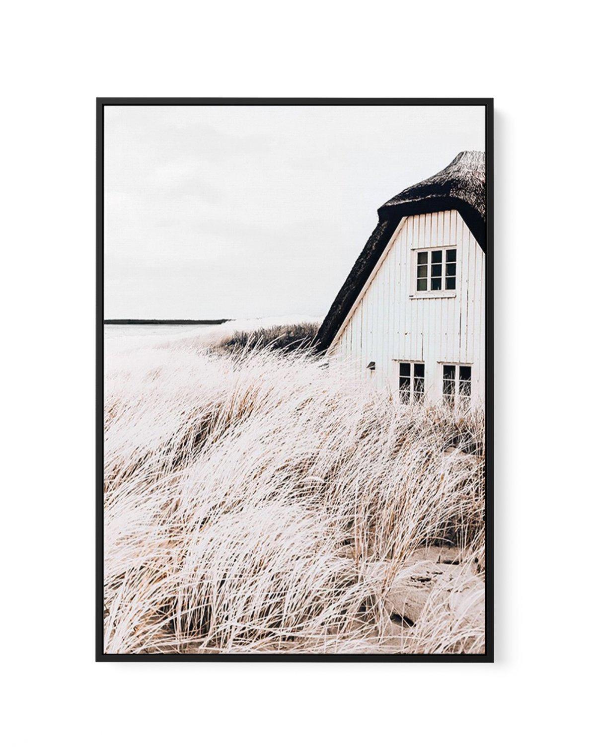 House by the Sea | Framed Canvas-CANVAS-You can shop wall art online with Olive et Oriel for everything from abstract art to fun kids wall art. Our beautiful modern art prints and canvas art are available from large canvas prints to wall art paintings and our proudly Australian artwork collection offers only the highest quality framed large wall art and canvas art Australia - You can buy fashion photography prints or Hampton print posters and paintings on canvas from Olive et Oriel and have them