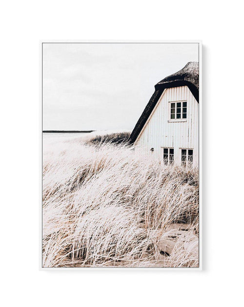 House by the Sea | Framed Canvas-CANVAS-You can shop wall art online with Olive et Oriel for everything from abstract art to fun kids wall art. Our beautiful modern art prints and canvas art are available from large canvas prints to wall art paintings and our proudly Australian artwork collection offers only the highest quality framed large wall art and canvas art Australia - You can buy fashion photography prints or Hampton print posters and paintings on canvas from Olive et Oriel and have them