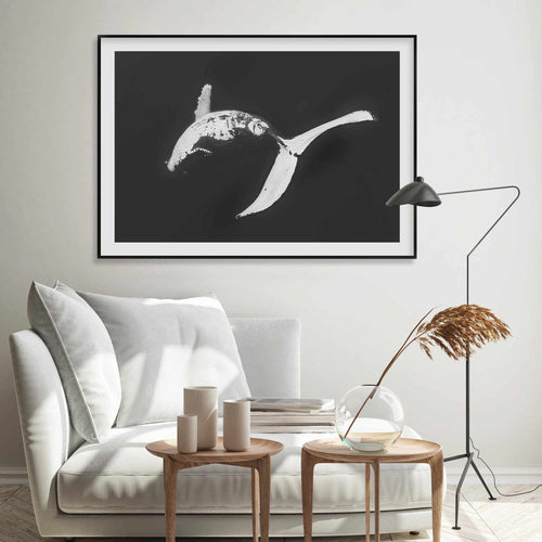 Humpback Whales I Art Print-PRINT-Olive et Oriel-Olive et Oriel-Buy-Australian-Art-Prints-Online-with-Olive-et-Oriel-Your-Artwork-Specialists-Austrailia-Decorate-With-Coastal-Photo-Wall-Art-Prints-From-Our-Beach-House-Artwork-Collection-Fine-Poster-and-Framed-Artwork