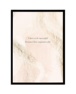 I Have To Be Successful | Blush & Pink Art Print-PRINT-Olive et Oriel-Olive et Oriel-A5 | 5.8" x 8.3" | 14.8 x 21cm-Black-With White Border-Buy-Australian-Art-Prints-Online-with-Olive-et-Oriel-Your-Artwork-Specialists-Austrailia-Decorate-With-Coastal-Photo-Wall-Art-Prints-From-Our-Beach-House-Artwork-Collection-Fine-Poster-and-Framed-Artwork