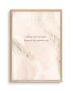 I Have To Be Successful | Blush & Pink Art Print-PRINT-Olive et Oriel-Olive et Oriel-A5 | 5.8" x 8.3" | 14.8 x 21cm-Oak-With White Border-Buy-Australian-Art-Prints-Online-with-Olive-et-Oriel-Your-Artwork-Specialists-Austrailia-Decorate-With-Coastal-Photo-Wall-Art-Prints-From-Our-Beach-House-Artwork-Collection-Fine-Poster-and-Framed-Artwork