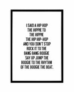Rappers Delight Art Print-PRINT-Olive et Oriel-Olive et Oriel-A5 | 5.8" x 8.3" | 14.8 x 21cm-Black-With White Border-Buy-Australian-Art-Prints-Online-with-Olive-et-Oriel-Your-Artwork-Specialists-Austrailia-Decorate-With-Coastal-Photo-Wall-Art-Prints-From-Our-Beach-House-Artwork-Collection-Fine-Poster-and-Framed-Artwork
