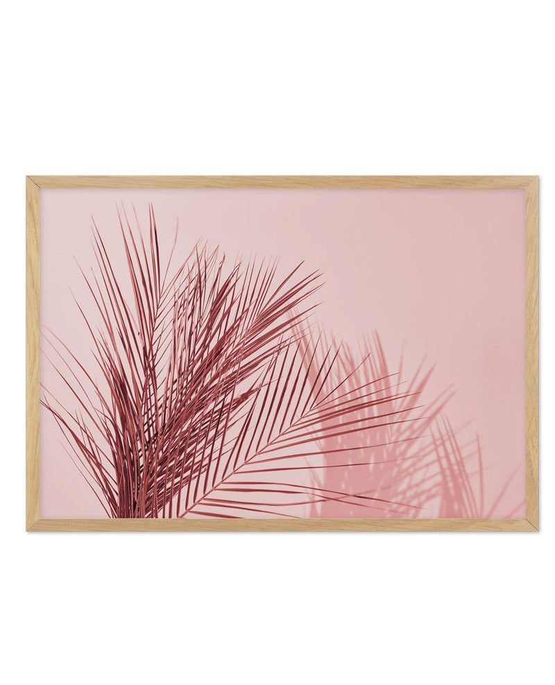 Ibiza Palms | LS Art Print-PRINT-Olive et Oriel-Olive et Oriel-A4 | 8.3" x 11.7" | 21 x 29.7cm-Oak-With White Border-Buy-Australian-Art-Prints-Online-with-Olive-et-Oriel-Your-Artwork-Specialists-Austrailia-Decorate-With-Coastal-Photo-Wall-Art-Prints-From-Our-Beach-House-Artwork-Collection-Fine-Poster-and-Framed-Artwork