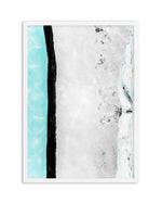 Icebergs Abstract I Art Print-PRINT-Olive et Oriel-Olive et Oriel-A4 | 8.3" x 11.7" | 21 x 29.7cm-White-With White Border-Buy-Australian-Art-Prints-Online-with-Olive-et-Oriel-Your-Artwork-Specialists-Austrailia-Decorate-With-Coastal-Photo-Wall-Art-Prints-From-Our-Beach-House-Artwork-Collection-Fine-Poster-and-Framed-Artwork