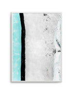 Icebergs Abstract I Art Print-PRINT-Olive et Oriel-Olive et Oriel-A5 | 5.8" x 8.3" | 14.8 x 21cm-Unframed Art Print-With White Border-Buy-Australian-Art-Prints-Online-with-Olive-et-Oriel-Your-Artwork-Specialists-Austrailia-Decorate-With-Coastal-Photo-Wall-Art-Prints-From-Our-Beach-House-Artwork-Collection-Fine-Poster-and-Framed-Artwork