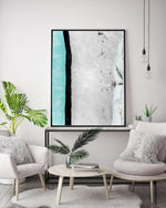Icebergs Abstract I Art Print-PRINT-Olive et Oriel-Olive et Oriel-Buy-Australian-Art-Prints-Online-with-Olive-et-Oriel-Your-Artwork-Specialists-Austrailia-Decorate-With-Coastal-Photo-Wall-Art-Prints-From-Our-Beach-House-Artwork-Collection-Fine-Poster-and-Framed-Artwork