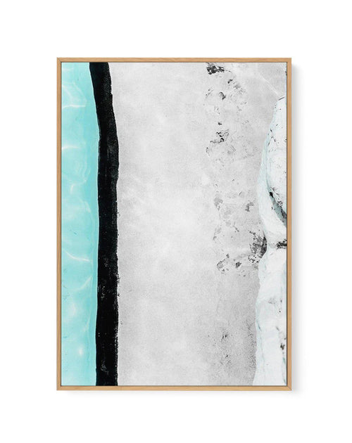 Icebergs Abstract I | Framed Canvas-CANVAS-You can shop wall art online with Olive et Oriel for everything from abstract art to fun kids wall art. Our beautiful modern art prints and canvas art are available from large canvas prints to wall art paintings and our proudly Australian artwork collection offers only the highest quality framed large wall art and canvas art Australia - You can buy fashion photography prints or Hampton print posters and paintings on canvas from Olive et Oriel and have t