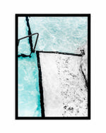 Icebergs Abstract II Art Print-PRINT-Olive et Oriel-Olive et Oriel-A4 | 8.3" x 11.7" | 21 x 29.7cm-Black-With White Border-Buy-Australian-Art-Prints-Online-with-Olive-et-Oriel-Your-Artwork-Specialists-Austrailia-Decorate-With-Coastal-Photo-Wall-Art-Prints-From-Our-Beach-House-Artwork-Collection-Fine-Poster-and-Framed-Artwork