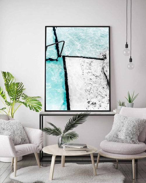 Icebergs Abstract II Art Print-PRINT-Olive et Oriel-Olive et Oriel-Buy-Australian-Art-Prints-Online-with-Olive-et-Oriel-Your-Artwork-Specialists-Austrailia-Decorate-With-Coastal-Photo-Wall-Art-Prints-From-Our-Beach-House-Artwork-Collection-Fine-Poster-and-Framed-Artwork