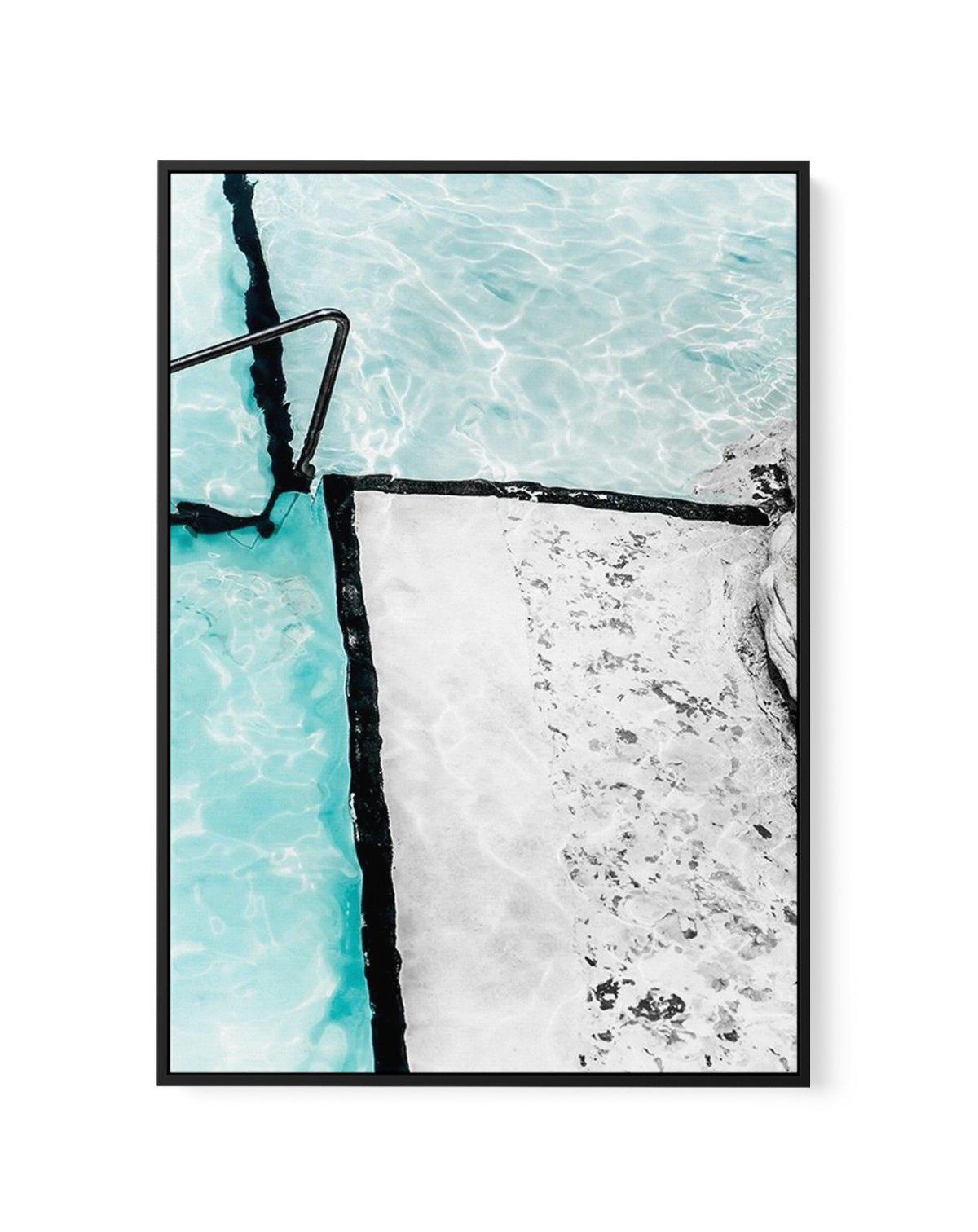 Icebergs Abstract II | Framed Canvas-CANVAS-You can shop wall art online with Olive et Oriel for everything from abstract art to fun kids wall art. Our beautiful modern art prints and canvas art are available from large canvas prints to wall art paintings and our proudly Australian artwork collection offers only the highest quality framed large wall art and canvas art Australia - You can buy fashion photography prints or Hampton print posters and paintings on canvas from Olive et Oriel and have 