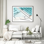 Icebergs Strips Art Print-PRINT-Olive et Oriel-Olive et Oriel-Buy-Australian-Art-Prints-Online-with-Olive-et-Oriel-Your-Artwork-Specialists-Austrailia-Decorate-With-Coastal-Photo-Wall-Art-Prints-From-Our-Beach-House-Artwork-Collection-Fine-Poster-and-Framed-Artwork