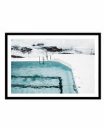 Icey Bergs | Bondi Art Print-PRINT-Olive et Oriel-Olive et Oriel-A3 | 11.7" x 16.5" | 29.7 x 42 cm-Black-With White Border-Buy-Australian-Art-Prints-Online-with-Olive-et-Oriel-Your-Artwork-Specialists-Austrailia-Decorate-With-Coastal-Photo-Wall-Art-Prints-From-Our-Beach-House-Artwork-Collection-Fine-Poster-and-Framed-Artwork