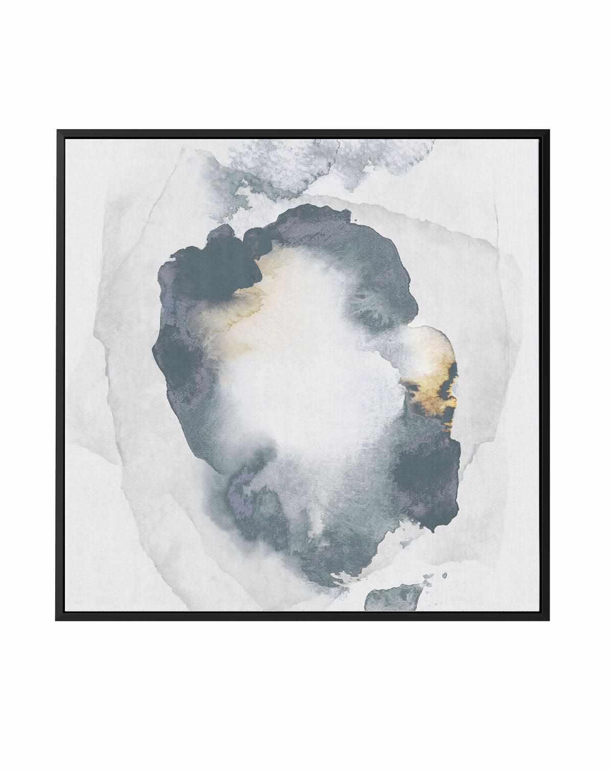 In the Haze I | Framed Canvas Art Print