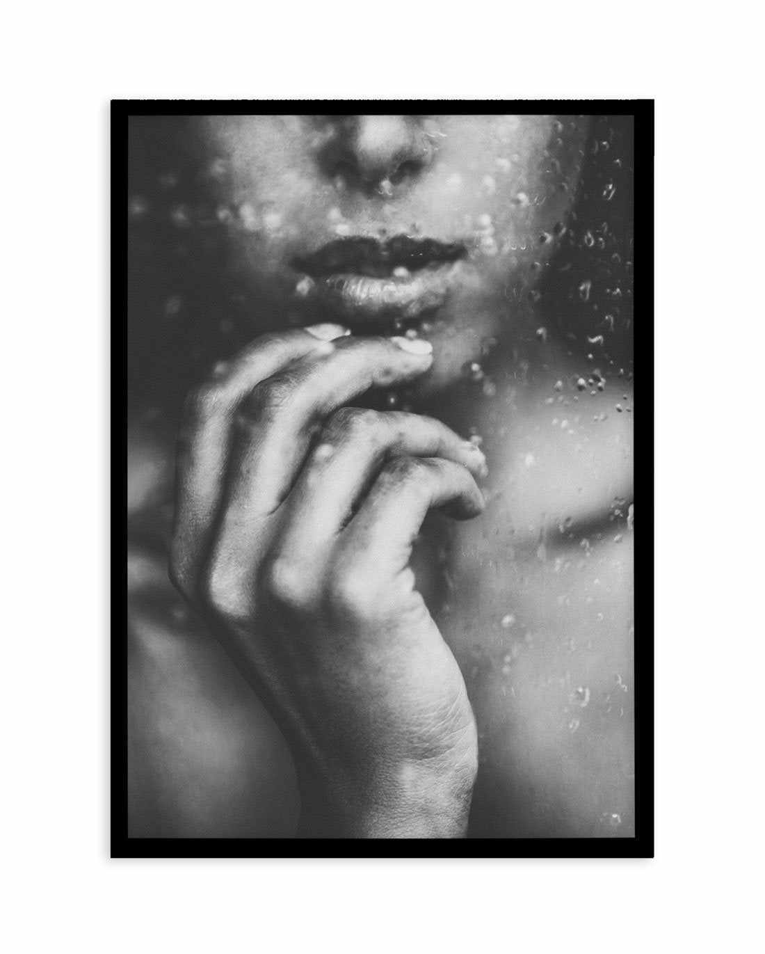 In The Rain Art Print-PRINT-Olive et Oriel-Olive et Oriel-A5 | 5.8" x 8.3" | 14.8 x 21cm-Black-With White Border-Buy-Australian-Art-Prints-Online-with-Olive-et-Oriel-Your-Artwork-Specialists-Austrailia-Decorate-With-Coastal-Photo-Wall-Art-Prints-From-Our-Beach-House-Artwork-Collection-Fine-Poster-and-Framed-Artwork