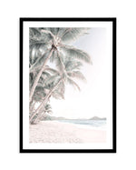 Island Bliss Art Print-PRINT-Olive et Oriel-Olive et Oriel-A5 | 5.8" x 8.3" | 14.8 x 21cm-Black-With White Border-Buy-Australian-Art-Prints-Online-with-Olive-et-Oriel-Your-Artwork-Specialists-Austrailia-Decorate-With-Coastal-Photo-Wall-Art-Prints-From-Our-Beach-House-Artwork-Collection-Fine-Poster-and-Framed-Artwork
