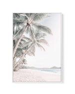 Island Bliss | Framed Canvas-CANVAS-You can shop wall art online with Olive et Oriel for everything from abstract art to fun kids wall art. Our beautiful modern art prints and canvas art are available from large canvas prints to wall art paintings and our proudly Australian artwork collection offers only the highest quality framed large wall art and canvas art Australia - You can buy fashion photography prints or Hampton print posters and paintings on canvas from Olive et Oriel and have them del