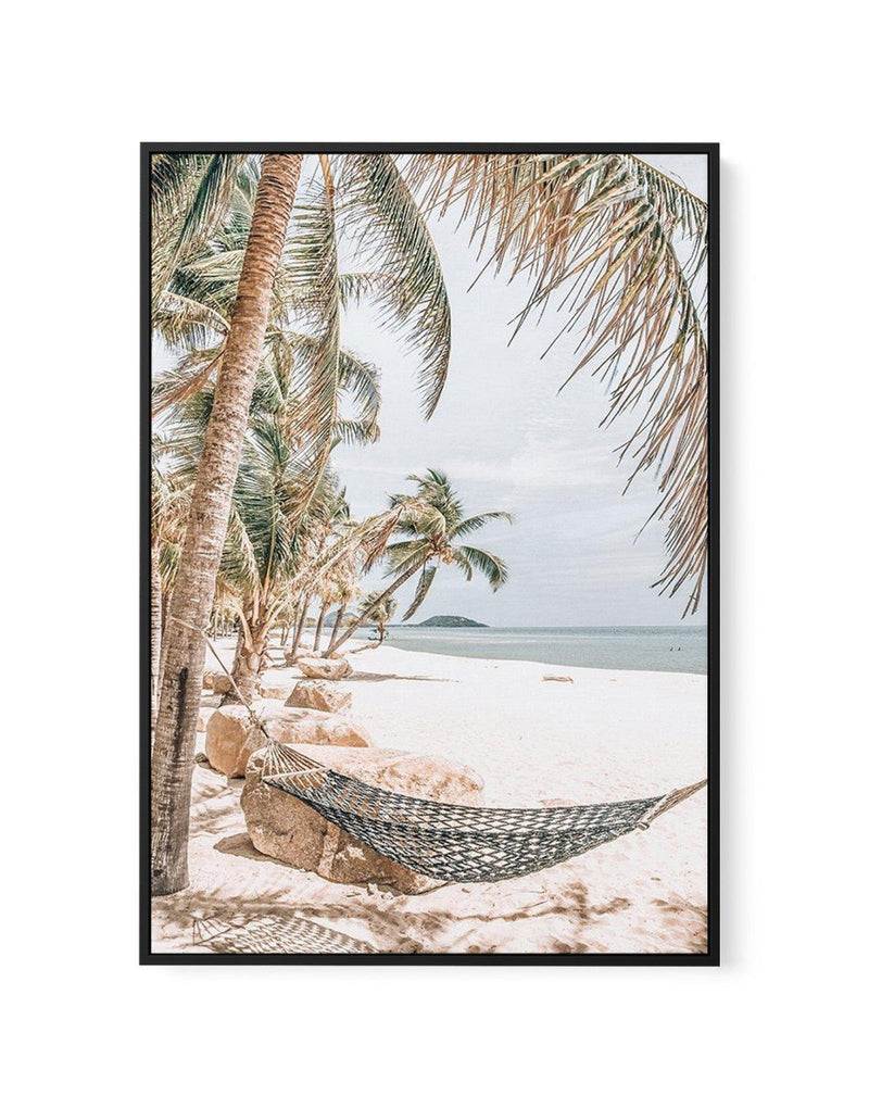 Island Life | Framed Canvas-CANVAS-You can shop wall art online with Olive et Oriel for everything from abstract art to fun kids wall art. Our beautiful modern art prints and canvas art are available from large canvas prints to wall art paintings and our proudly Australian artwork collection offers only the highest quality framed large wall art and canvas art Australia - You can buy fashion photography prints or Hampton print posters and paintings on canvas from Olive et Oriel and have them deli