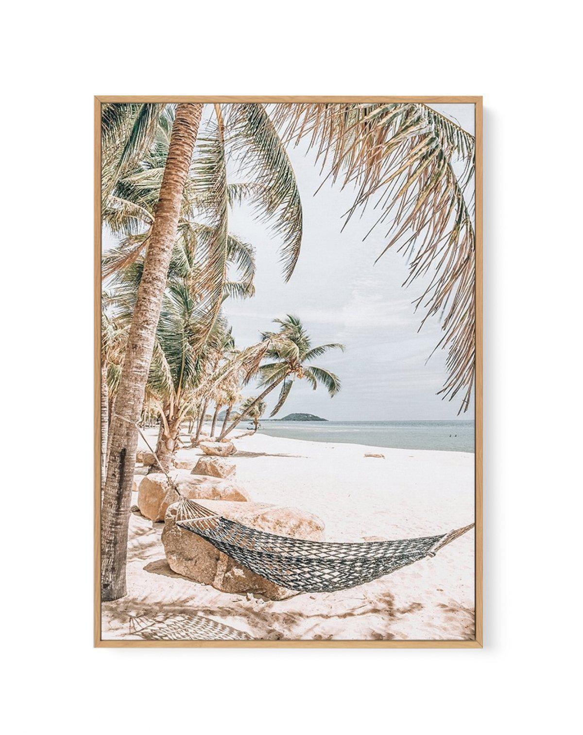 Island Life | Framed Canvas-CANVAS-You can shop wall art online with Olive et Oriel for everything from abstract art to fun kids wall art. Our beautiful modern art prints and canvas art are available from large canvas prints to wall art paintings and our proudly Australian artwork collection offers only the highest quality framed large wall art and canvas art Australia - You can buy fashion photography prints or Hampton print posters and paintings on canvas from Olive et Oriel and have them deli