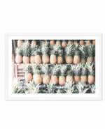 Island Road Trip | Pineapples Art Print-PRINT-Olive et Oriel-Olive et Oriel-A5 | 5.8" x 8.3" | 14.8 x 21cm-White-With White Border-Buy-Australian-Art-Prints-Online-with-Olive-et-Oriel-Your-Artwork-Specialists-Austrailia-Decorate-With-Coastal-Photo-Wall-Art-Prints-From-Our-Beach-House-Artwork-Collection-Fine-Poster-and-Framed-Artwork