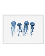 Jellyfish | LS Art Print-PRINT-Olive et Oriel-Olive et Oriel-A5 | 5.8" x 8.3" | 14.8 x 21cm-White-With White Border-Buy-Australian-Art-Prints-Online-with-Olive-et-Oriel-Your-Artwork-Specialists-Austrailia-Decorate-With-Coastal-Photo-Wall-Art-Prints-From-Our-Beach-House-Artwork-Collection-Fine-Poster-and-Framed-Artwork