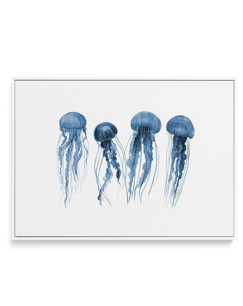Jellyfish | LS | Framed Canvas-CANVAS-You can shop wall art online with Olive et Oriel for everything from abstract art to fun kids wall art. Our beautiful modern art prints and canvas art are available from large canvas prints to wall art paintings and our proudly Australian artwork collection offers only the highest quality framed large wall art and canvas art Australia - You can buy fashion photography prints or Hampton print posters and paintings on canvas from Olive et Oriel and have them d