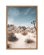 Joshua Tree I | Soft Art Print-PRINT-Olive et Oriel-Olive et Oriel-50x70 cm | 19.6" x 27.5"-Walnut-With White Border-Buy-Australian-Art-Prints-Online-with-Olive-et-Oriel-Your-Artwork-Specialists-Austrailia-Decorate-With-Coastal-Photo-Wall-Art-Prints-From-Our-Beach-House-Artwork-Collection-Fine-Poster-and-Framed-Artwork