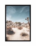 Joshua Tree I | Soft Art Print-PRINT-Olive et Oriel-Olive et Oriel-A4 | 8.3" x 11.7" | 21 x 29.7cm-Black-With White Border-Buy-Australian-Art-Prints-Online-with-Olive-et-Oriel-Your-Artwork-Specialists-Austrailia-Decorate-With-Coastal-Photo-Wall-Art-Prints-From-Our-Beach-House-Artwork-Collection-Fine-Poster-and-Framed-Artwork