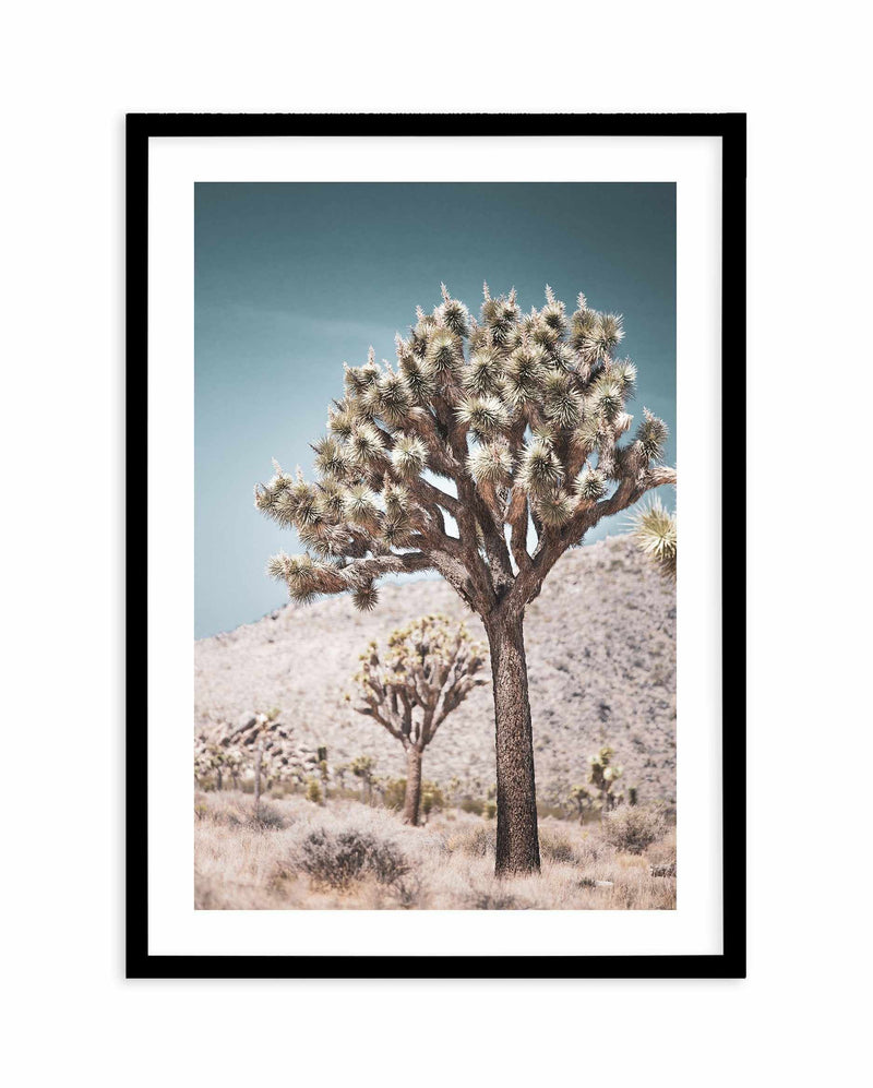 Joshua Tree III | Soft Art Print-PRINT-Olive et Oriel-Olive et Oriel-A4 | 8.3" x 11.7" | 21 x 29.7cm-Black-With White Border-Buy-Australian-Art-Prints-Online-with-Olive-et-Oriel-Your-Artwork-Specialists-Austrailia-Decorate-With-Coastal-Photo-Wall-Art-Prints-From-Our-Beach-House-Artwork-Collection-Fine-Poster-and-Framed-Artwork