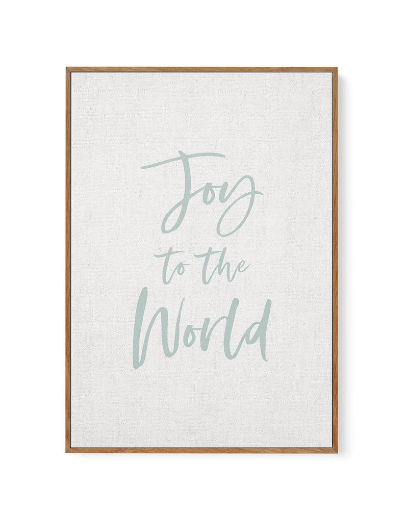 Joy to the World | Framed Canvas-CANVAS-You can shop wall art online with Olive et Oriel for everything from abstract art to fun kids wall art. Our beautiful modern art prints and canvas art are available from large canvas prints to wall art paintings and our proudly Australian artwork collection offers only the highest quality framed large wall art and canvas art Australia - You can buy fashion photography prints or Hampton print posters and paintings on canvas from Olive et Oriel and have them